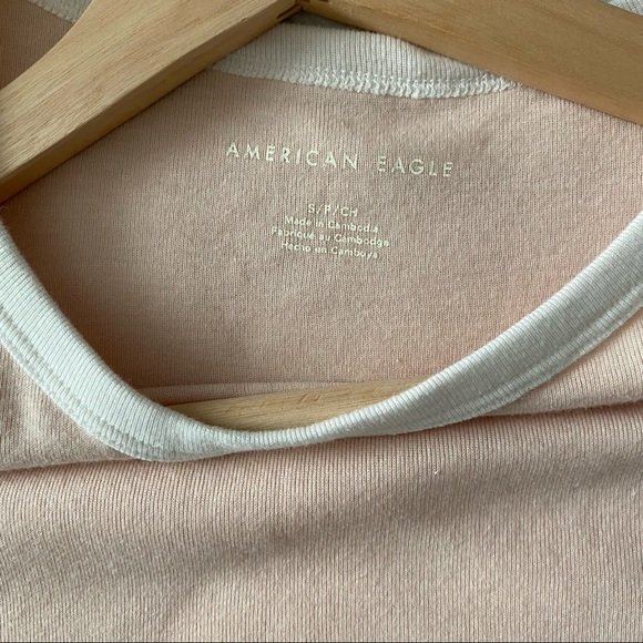 AEO Blue & Pink Ringer Tee Bundle - Picture 5 of 13